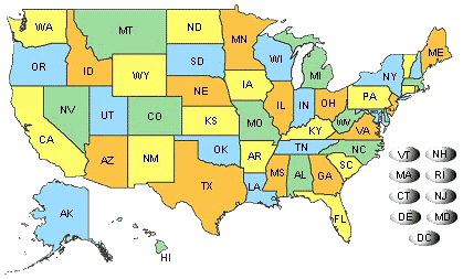 Lawn Care Provider / Landscaping - Map